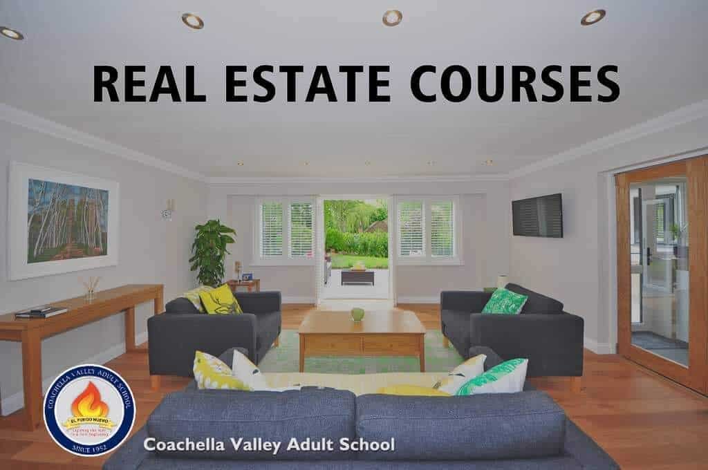 Real Estate Principles Starts Coachella Valley Adult School