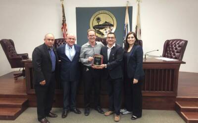 We recognized the City of Coachella for their 65 years of partnership in Adult Education