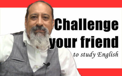 Challenge your friends to study English