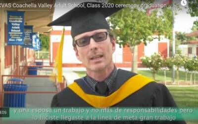 Class 2020 Graduation Coachella Valley Adult School