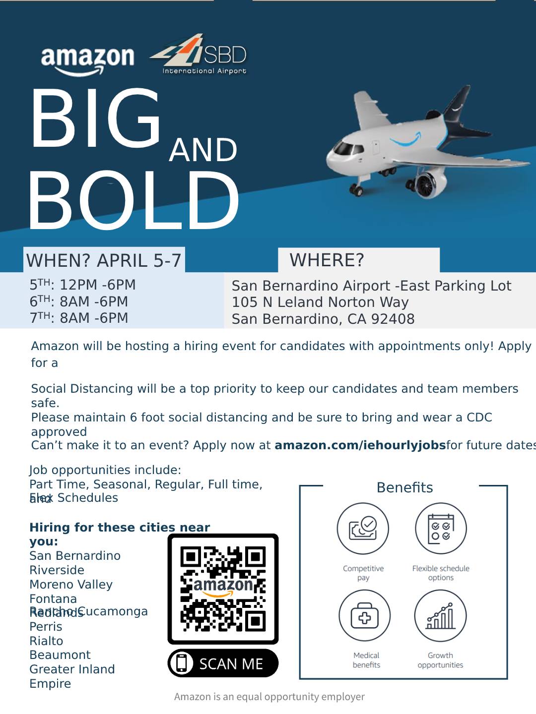 Amazon Hiring Event Coachella Valley Adult School