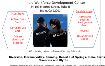 Community Opportunities: Absolute International Security Recruitment