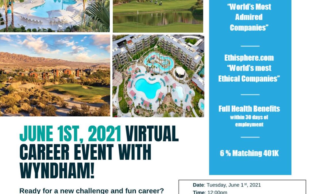 Virtual Hiring Event-Wyndham Destinations