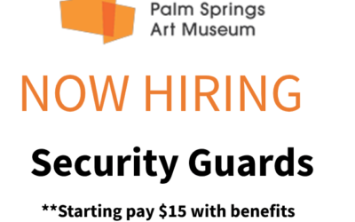 Palm Springs Art Museum Recruitment